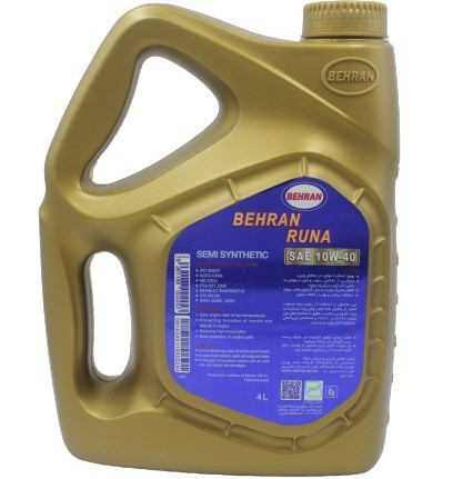 روغن موتور بهران رانا مدل 10W40 حجم 4 لیتر (SM)