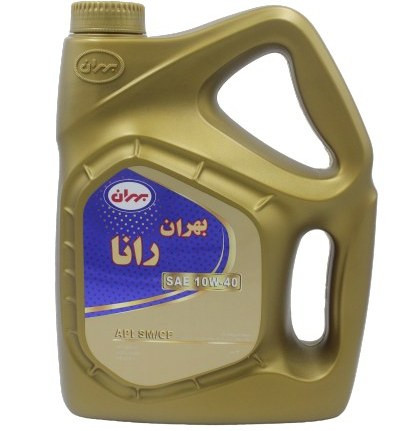 روغن موتور بهران رانا مدل 10W40 حجم 4 لیتر (SM)