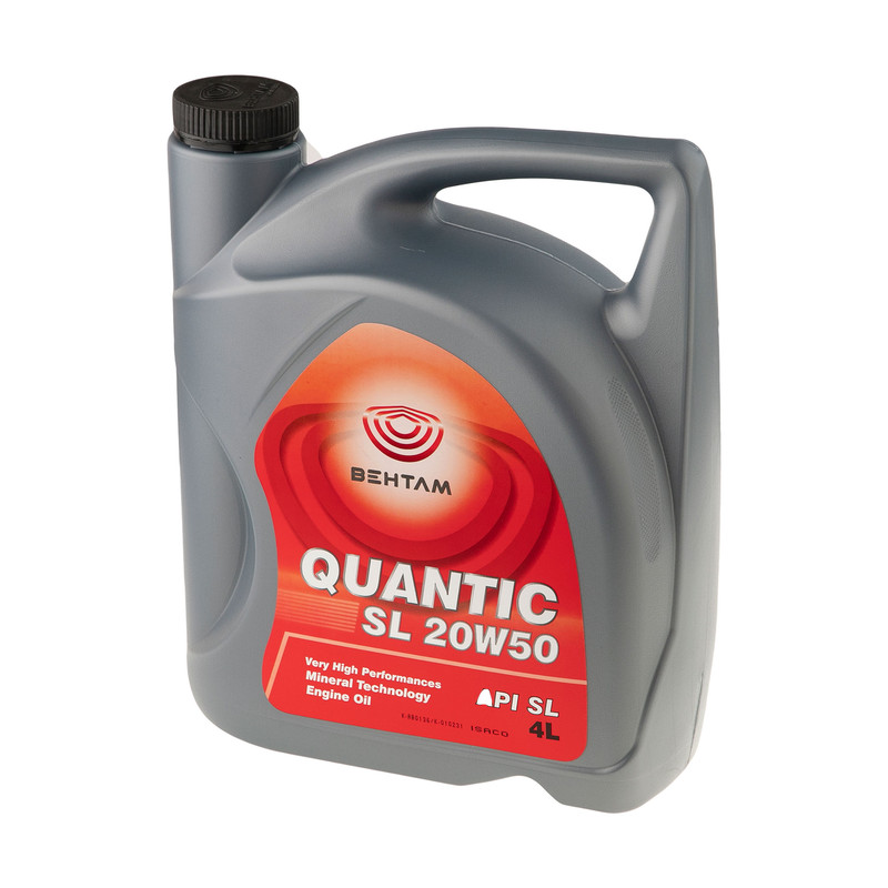 روغن موتور بهتام مدل 20W50 Quantic حجم 4 لیتر (SL)