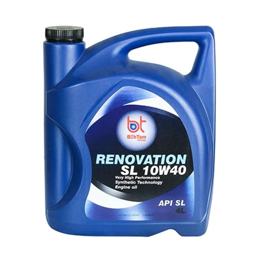 روغن موتور بهتام مدل 10W40 Renovation حجم 4 لیتر (SL)