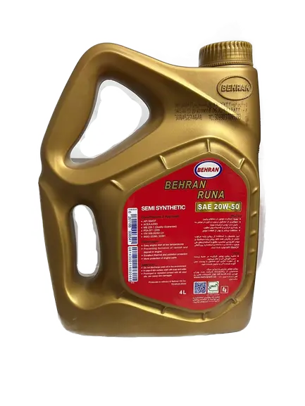 روغن موتور بهران رانا مدل 20W50 حجم 4 لیتر (SM)